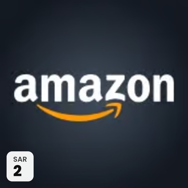 Amazon Gift Card (KSA) (2 SAR)