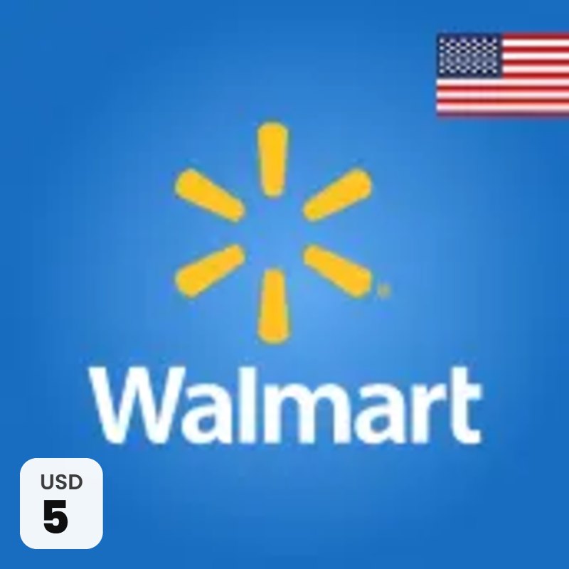 Walmart Gift Card (USA) ($5)
