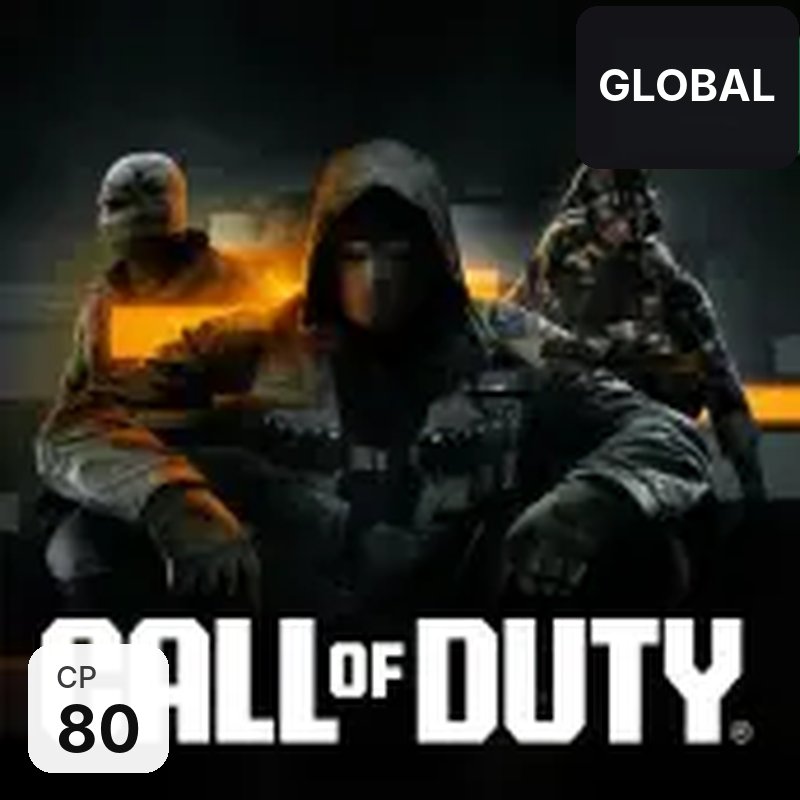 Call of Duty Mobile CP (Global) (80 CP)