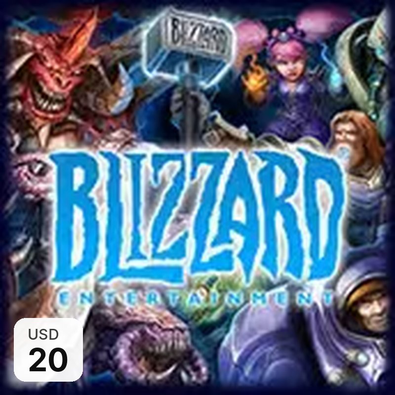 Battle.net Balance (USA) ($20)