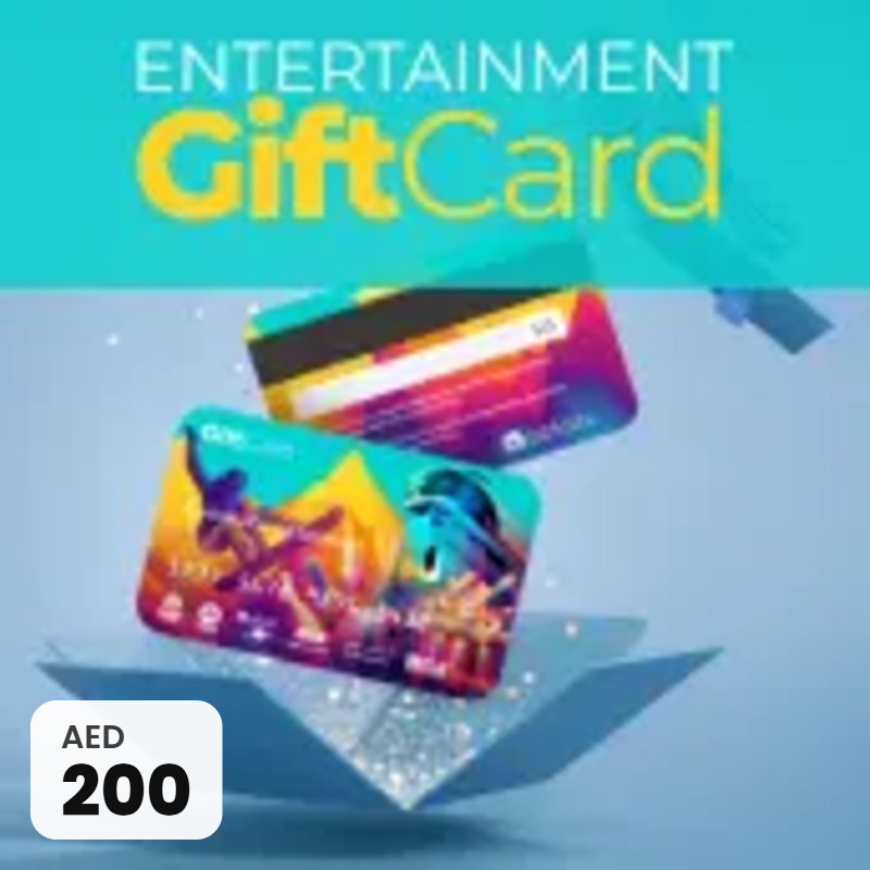 Entertainment Gift Card (200 AED)