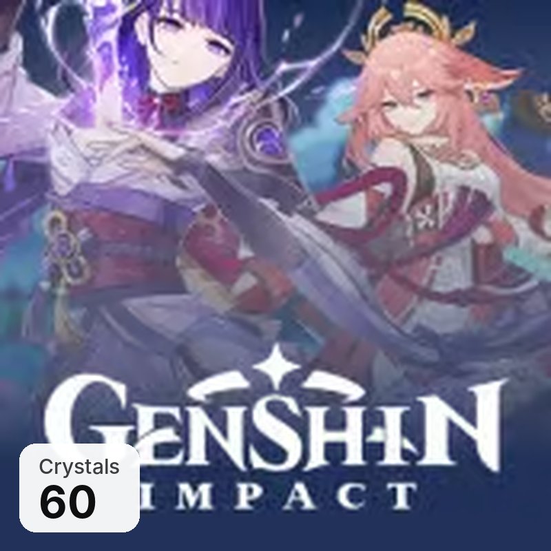 Genshin Impact (Global) (60 Crystals)